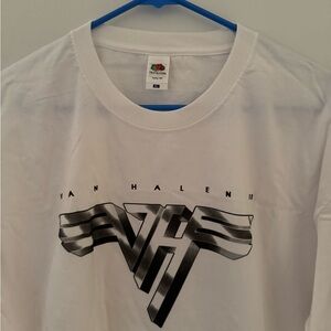 Fruit of the Loom White Van Halen Graphic Tee